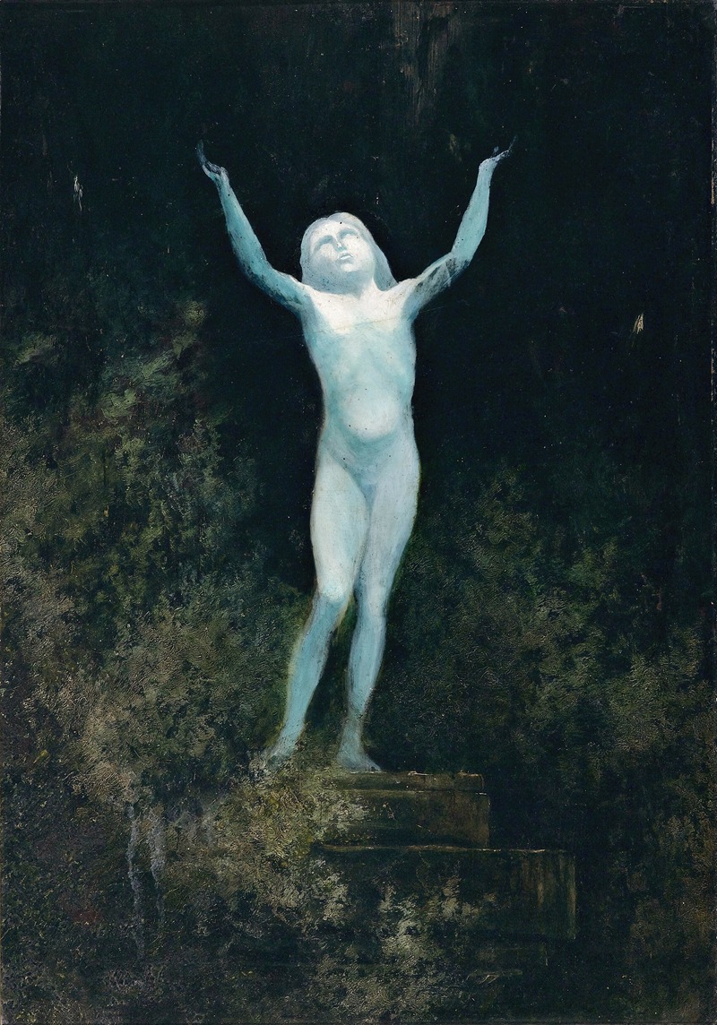 Erscheinung by Karl Wilhelm Diefenbach, c1890 — digital art print download