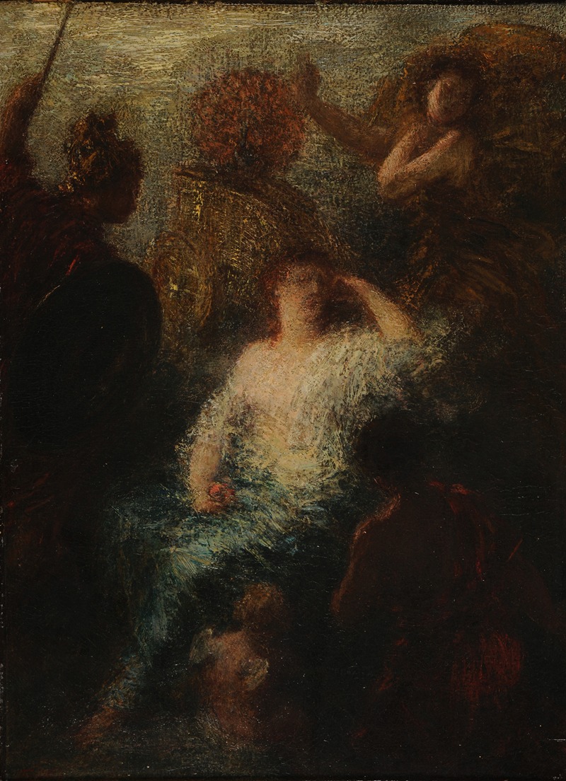 Le jugement de Pâris by Анри Фантен-Латур, 1889 — digital art print download