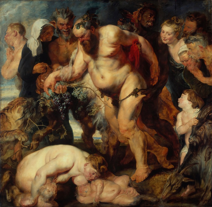 The drunken Silenus by Петер Пауль Рубенс — digital art print download