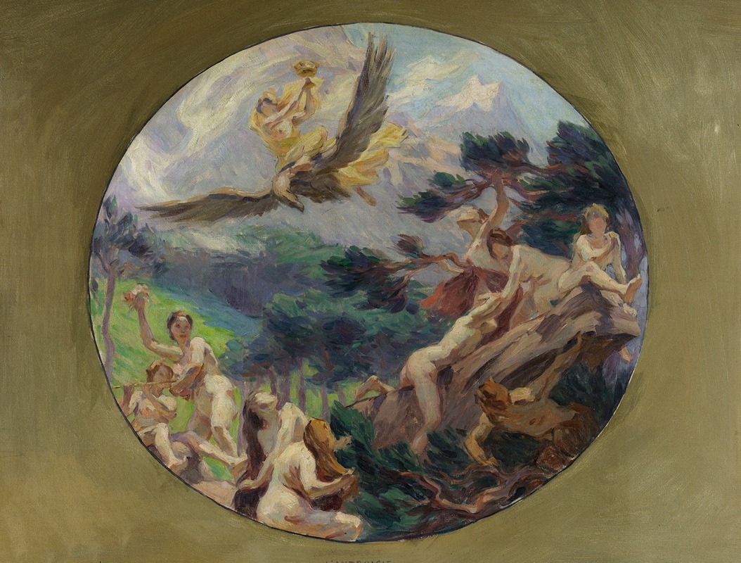 L'Ambroisie by Виктор Пруве, 1891-1892 — digital art print download