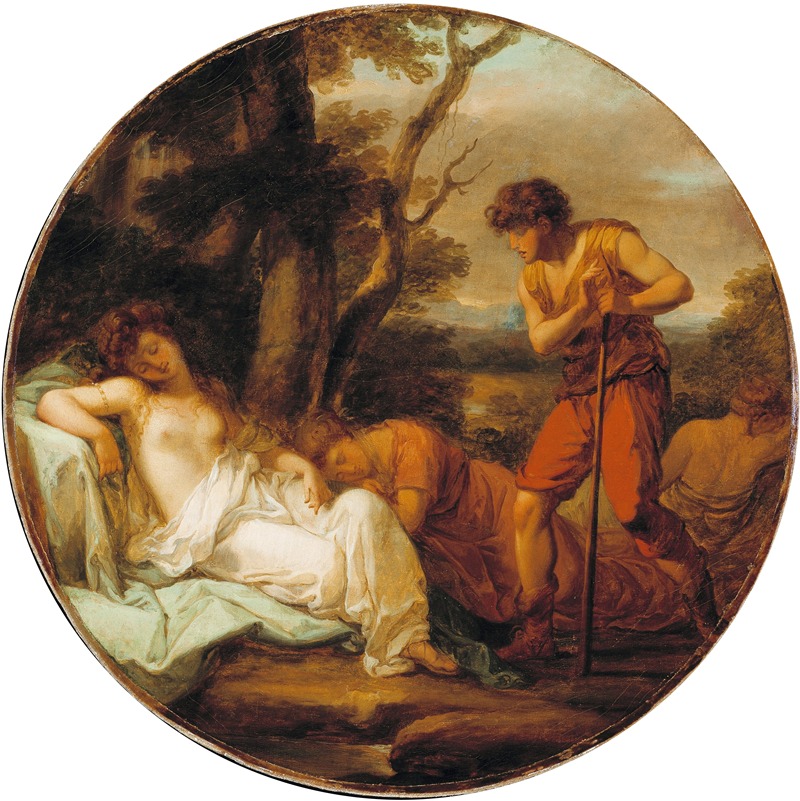 Cymon and Iphigenia by Angelica Kauffmann — digital art print download