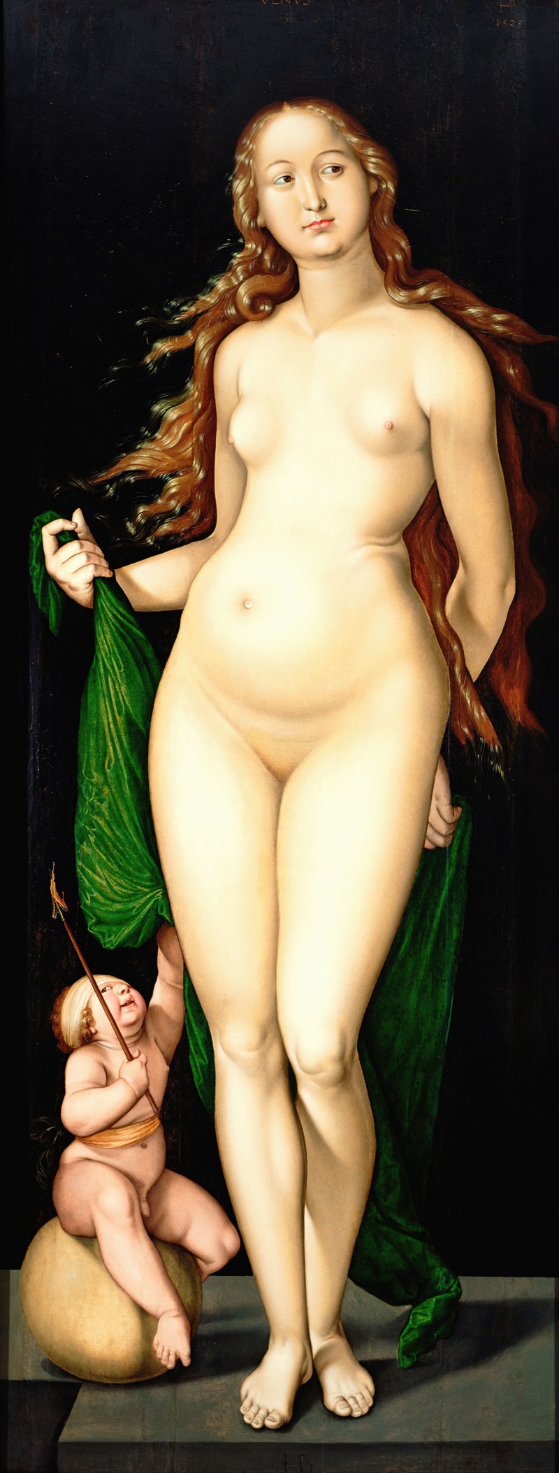 Venus en Amor by Ханс Бальдунг, 1524-1525 — digital art print download
