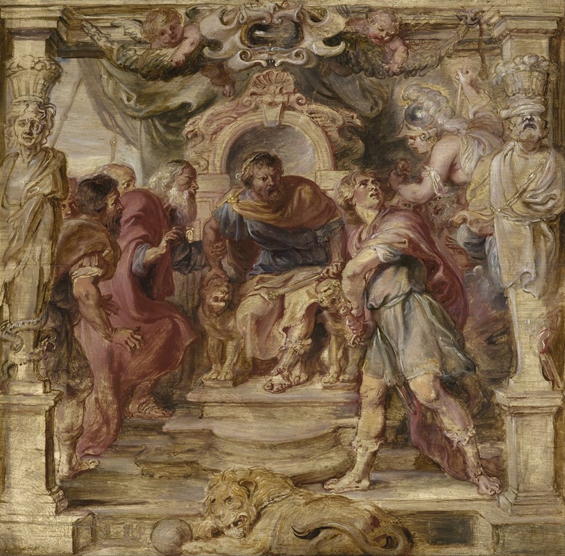 The Wrath of Achilles — Peter Paul Rubens