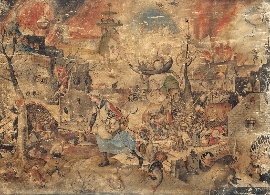 Dulle Griet (Mad Meg) by Питер Брейгель Старший, 1561 — digital art print download