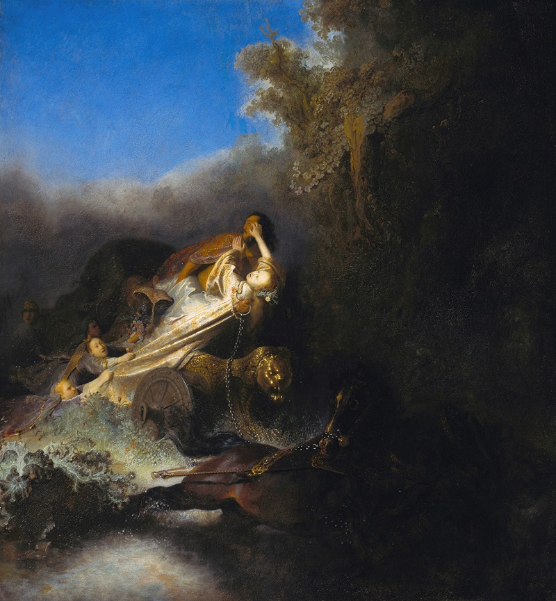 The Abduction of Proserpina — Rembrandt van Rijn