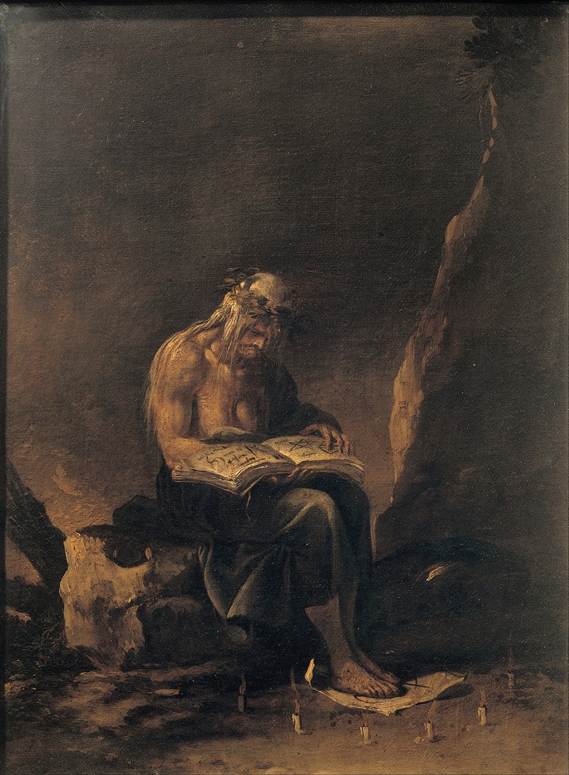 A Witch by Сальватор Роза, 1646 — digital art print download