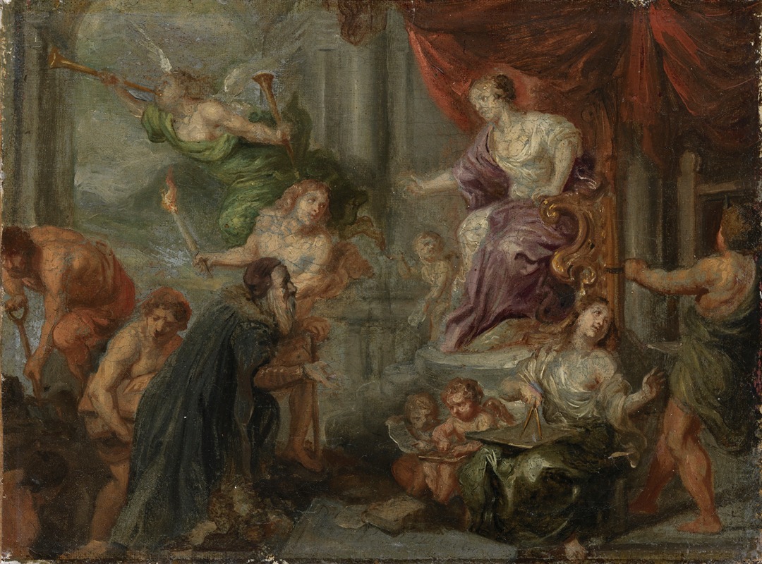 Labore et Constantia by Теодор Бойерманс — digital art print download