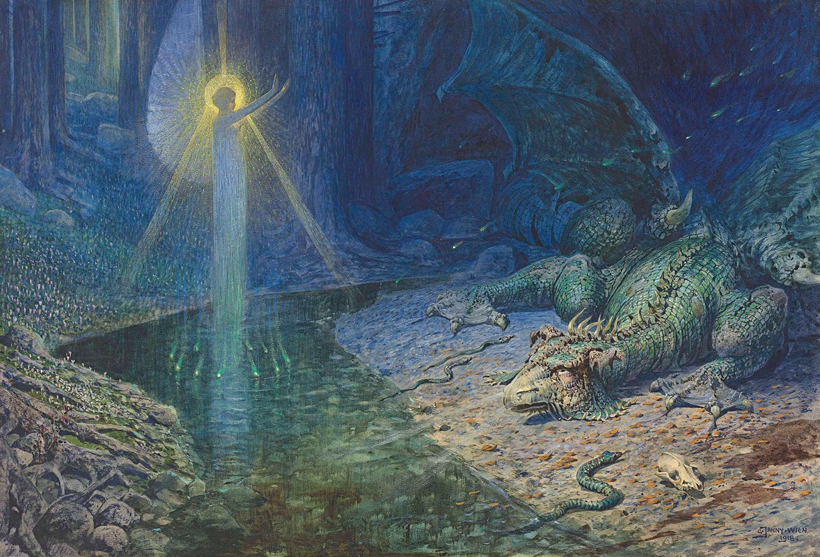 An allegory of power — Георг Янни