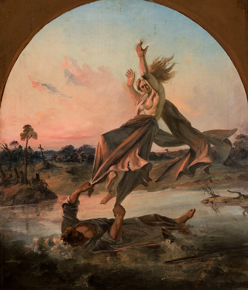 Pestilent air by Игнацы Гирдзейевский, 1856 — digital art print download