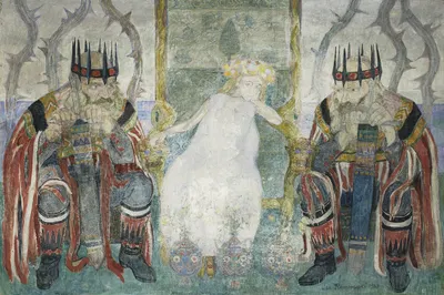 Enchanted girl by Ян Рембовский, 1913 — digital art print download