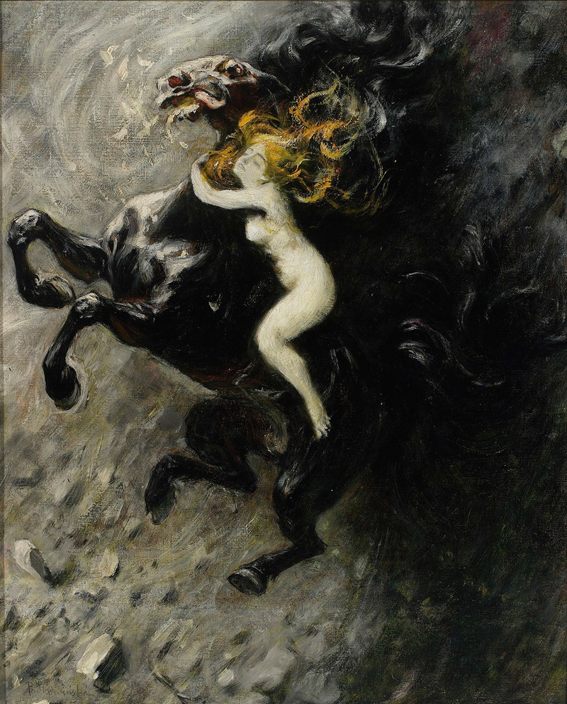 Frenzy, sketch by Владислав Подковиньский, 1893 — digital art print download