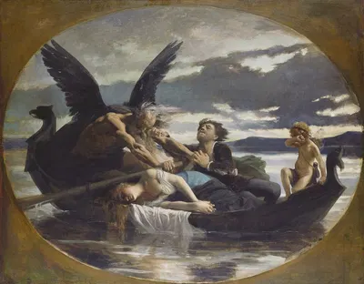Love Dies in Time by Edouard Bernard Debat-Ponsan, 1878 — digital art print download