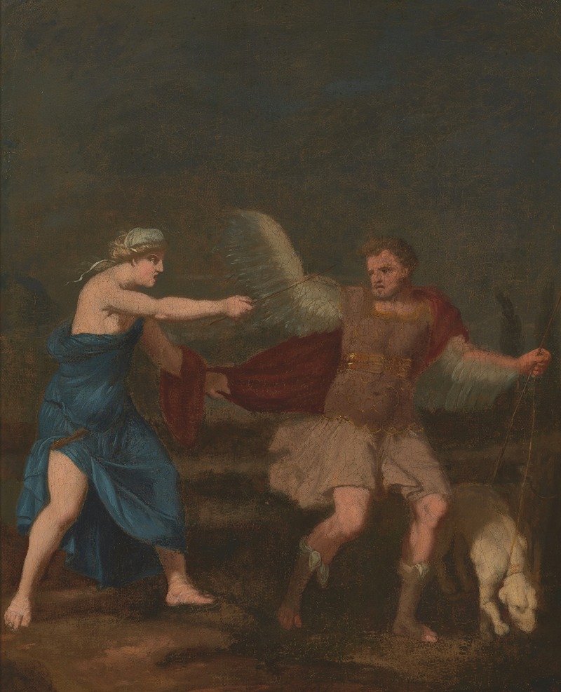 Circe turning king Picus into a woodpecker — Teodor Lubieniecki