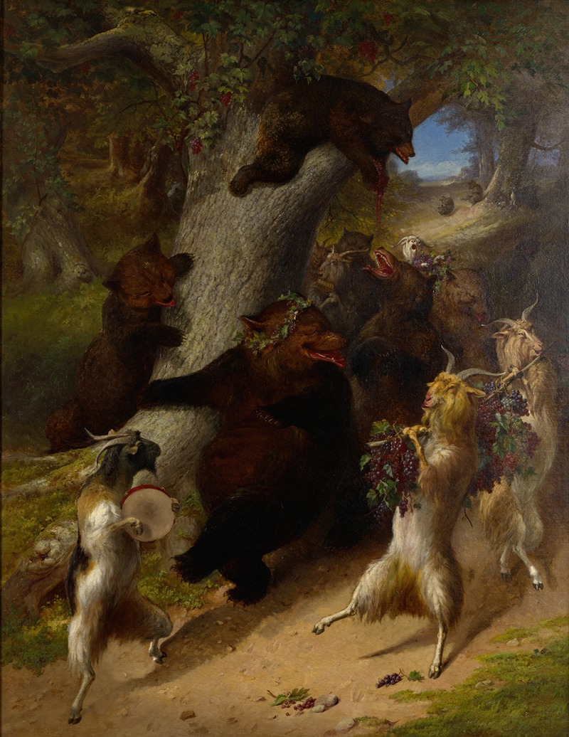 The March of Silenus — William Holbrook Beard