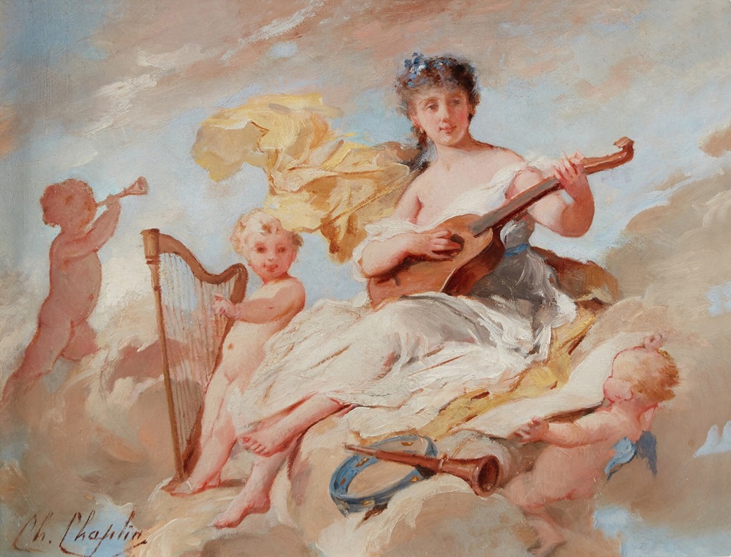 Allegory of Music — Charles Chaplin