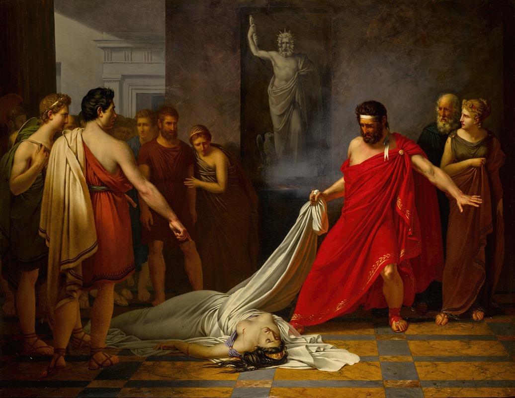 Climax of Sophocles — Charles-Auguste van den Berghe