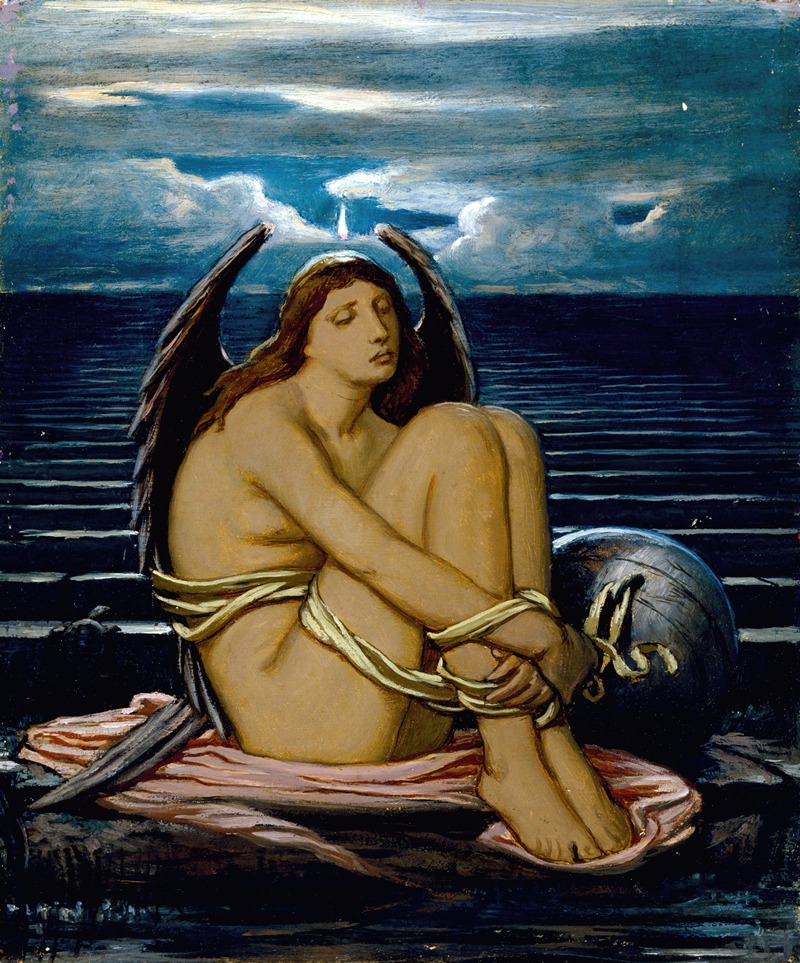 Soul in Bondage by Элиху Веддер — digital art print download