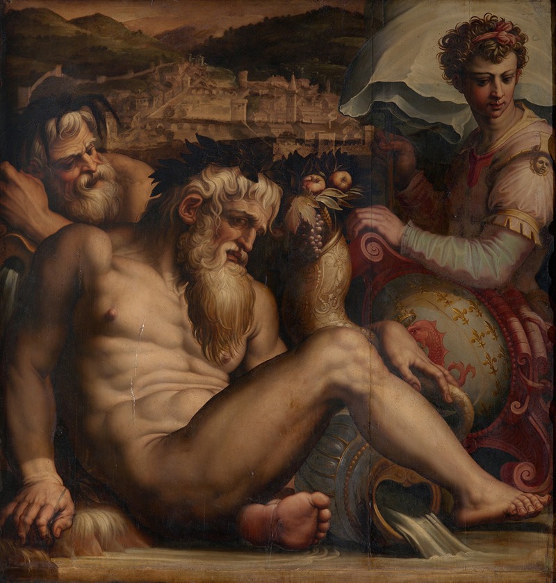 Allegory of Pescia — Giorgio Vasari