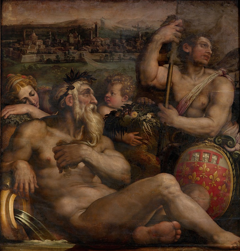 Allegory of Prato — Джорджо Вазари