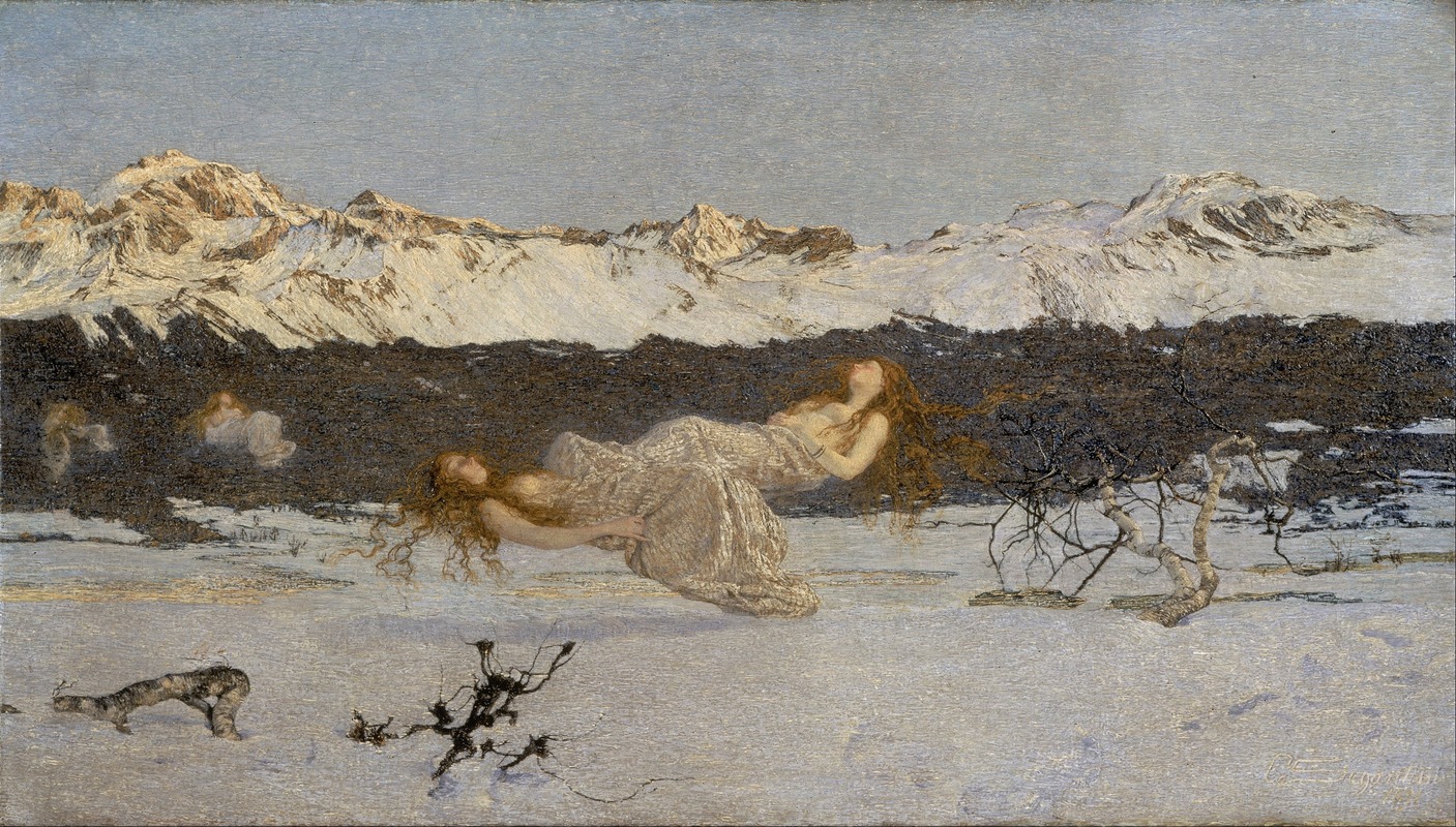 The Punishment of Lust — Giovanni Segantini