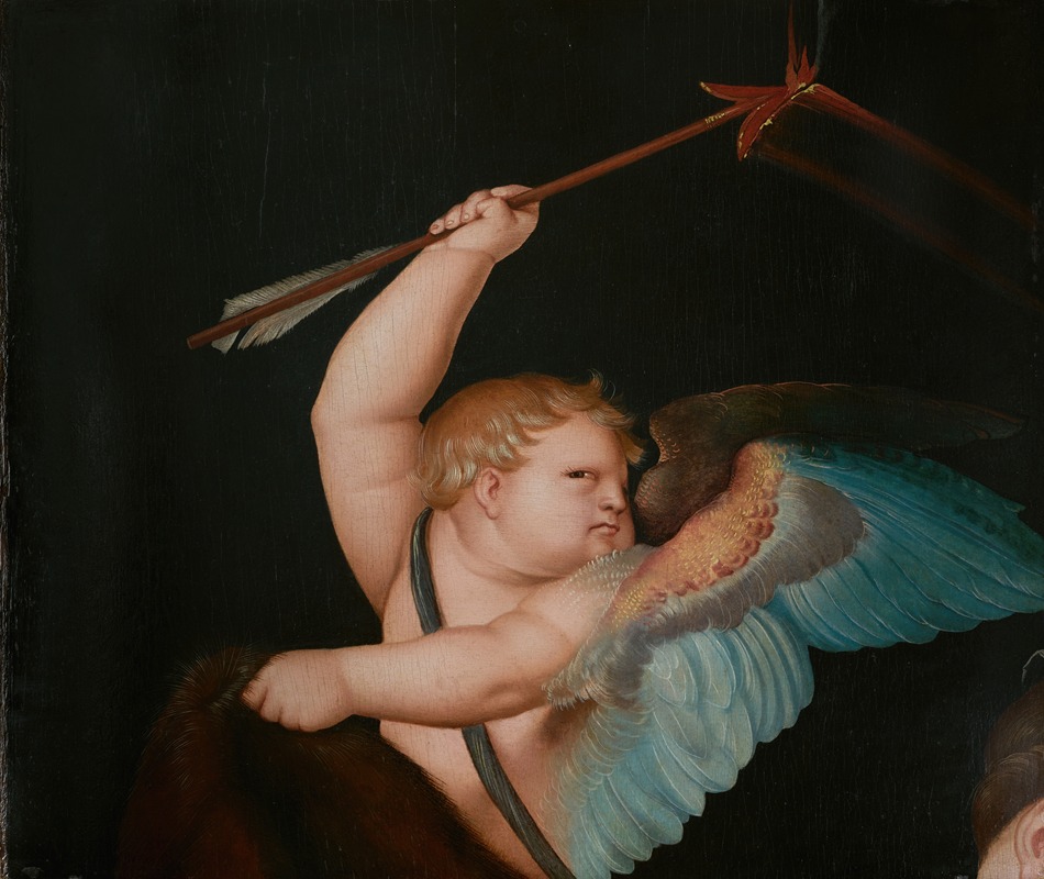 Cupid with the Flaming Arrow by Ханс Бальдунг, 1530 — digital art print download