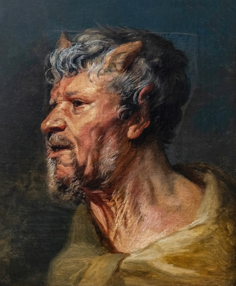 Head of a Faun — Jacob Jordaens