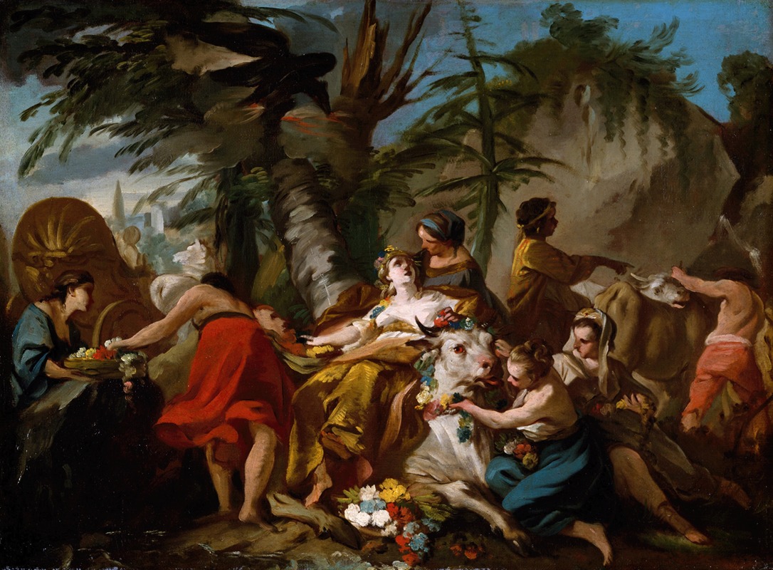 The Rape of Europa — Jean Baptiste Marie Pierre