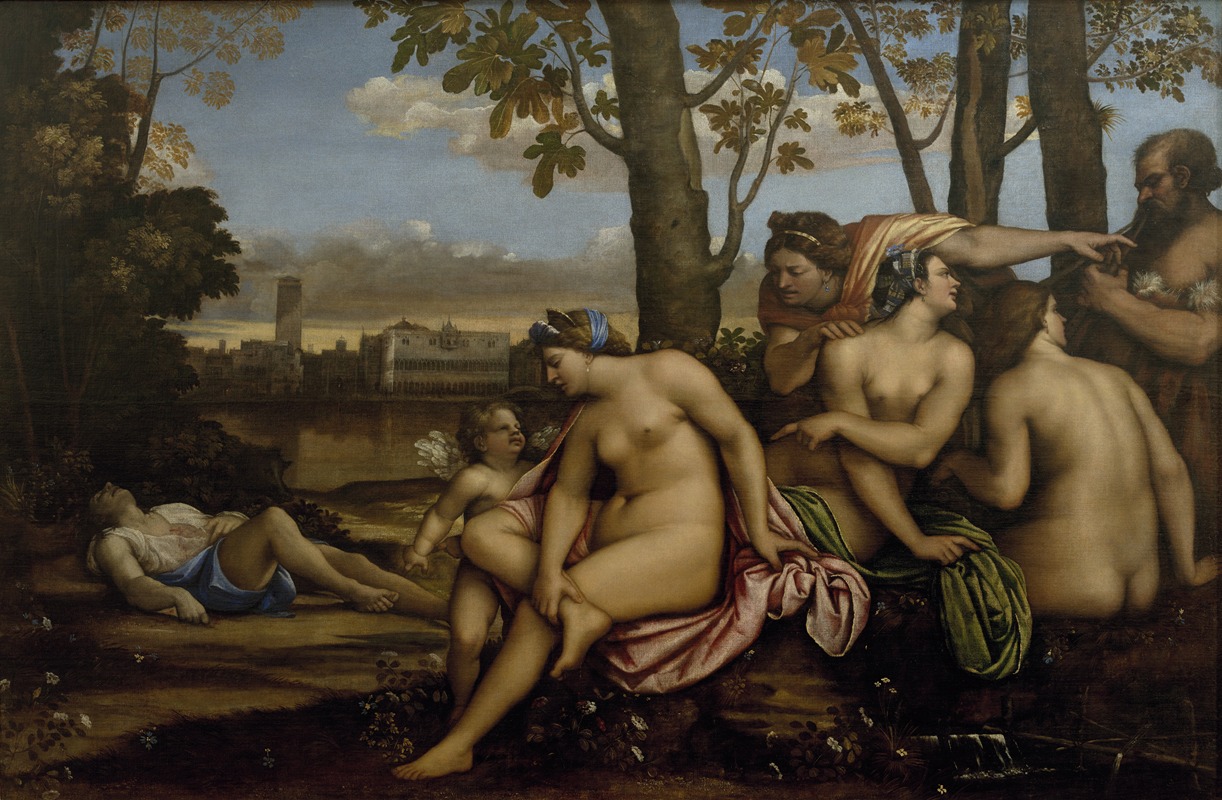 Death of Adonis by Себастьяно дель Пьомбо, 1512 — digital art print download