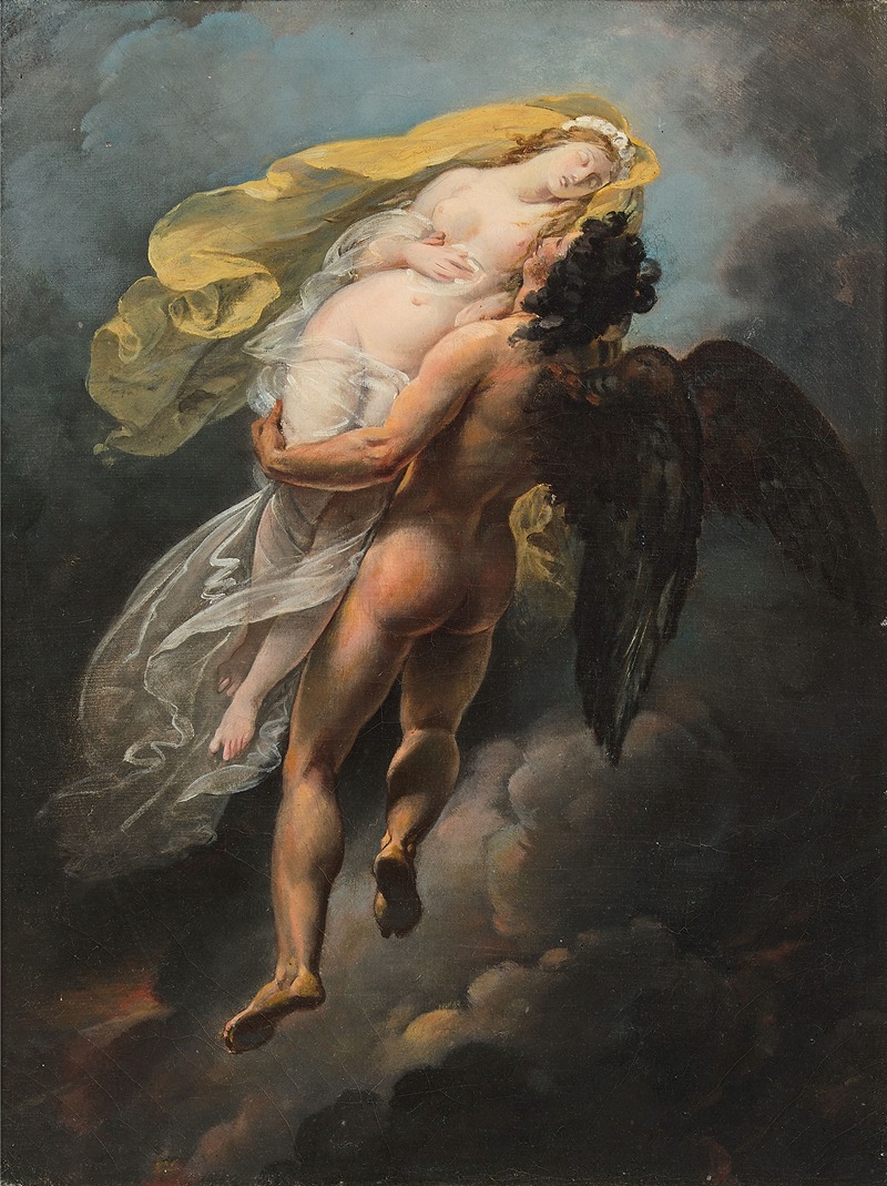 Orythie enlevée par Borée by Joseph-Ferdinand Lancrenon — digital art print download