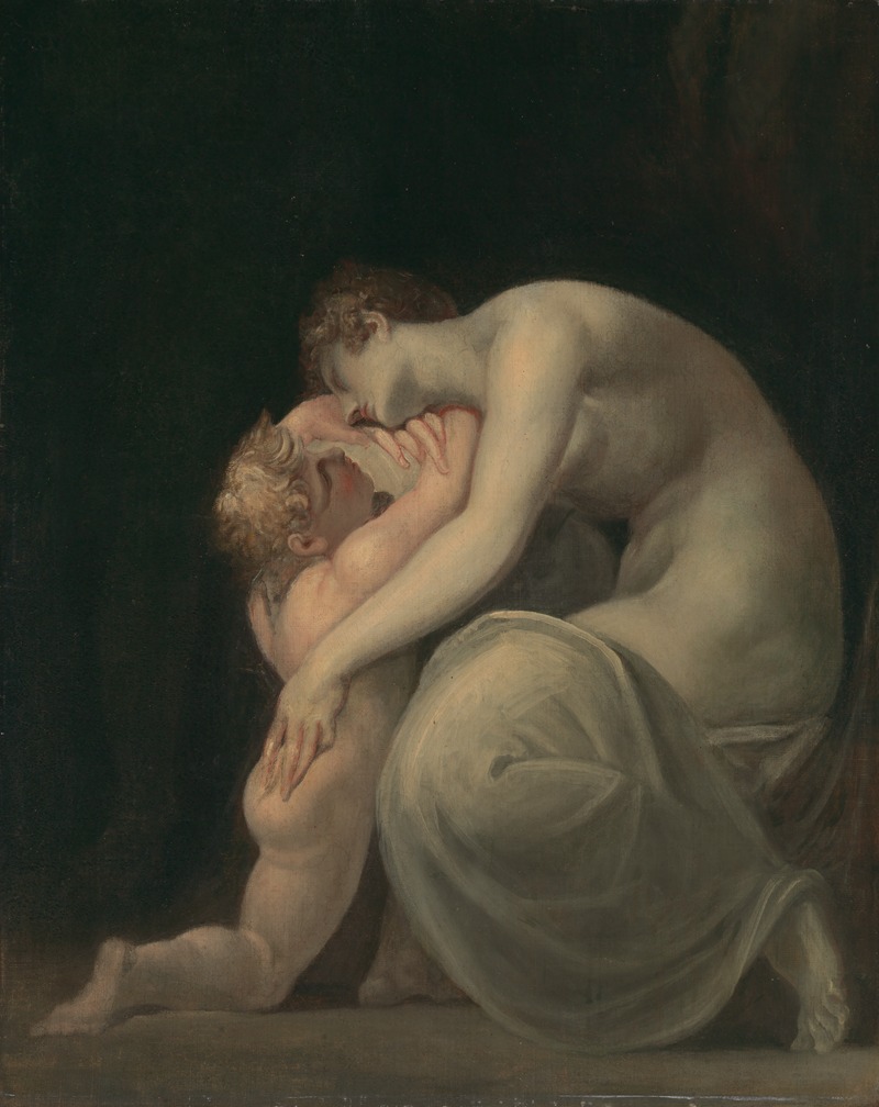 Tekemessa and Eurysakes — Henry Fuseli