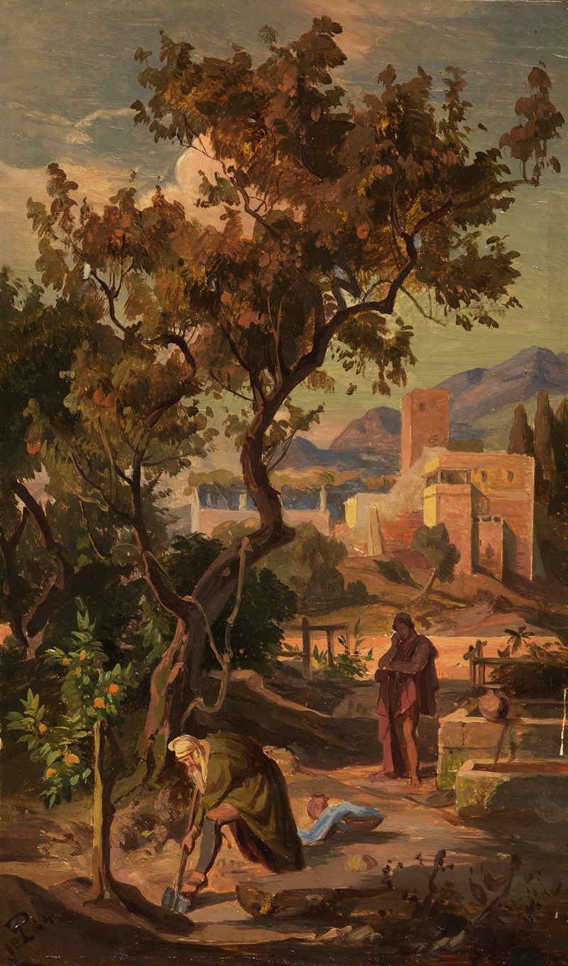 Odyssee-Zyklus 10 by Friedrich Preller the Elder, 1864 — digital art print download