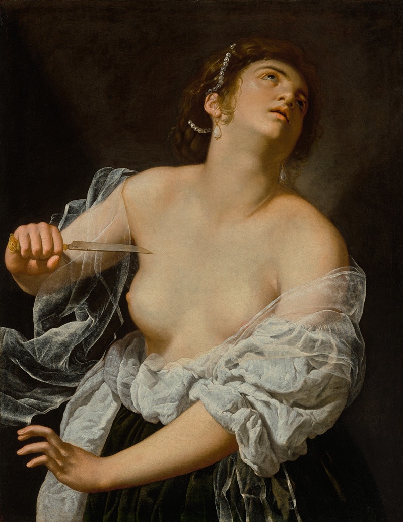 Lucretia by Artemisia Gentileschi — digital art print download
