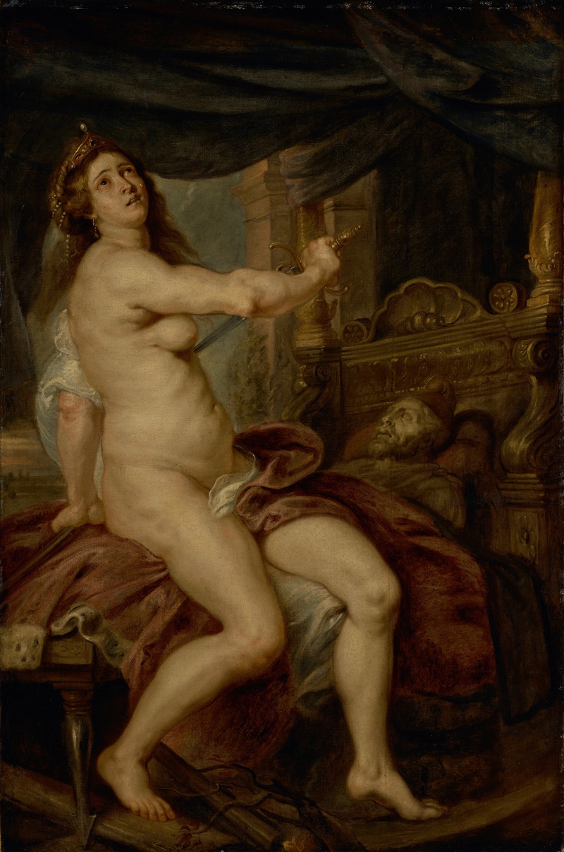 The Death of Dido — Follower of Peter Paul Rubens