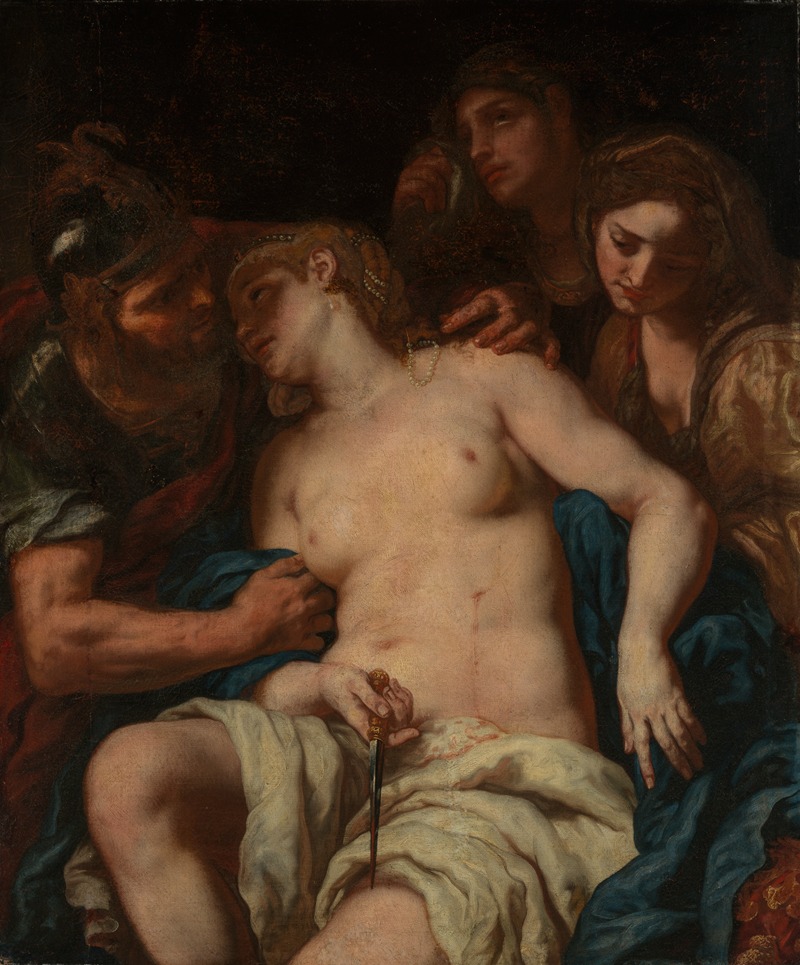 Lucretia by Johann Carl Loth — digital art print download