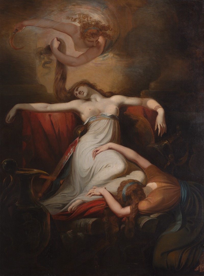 Dido by Генри Фюссли, 1781 — digital art print download