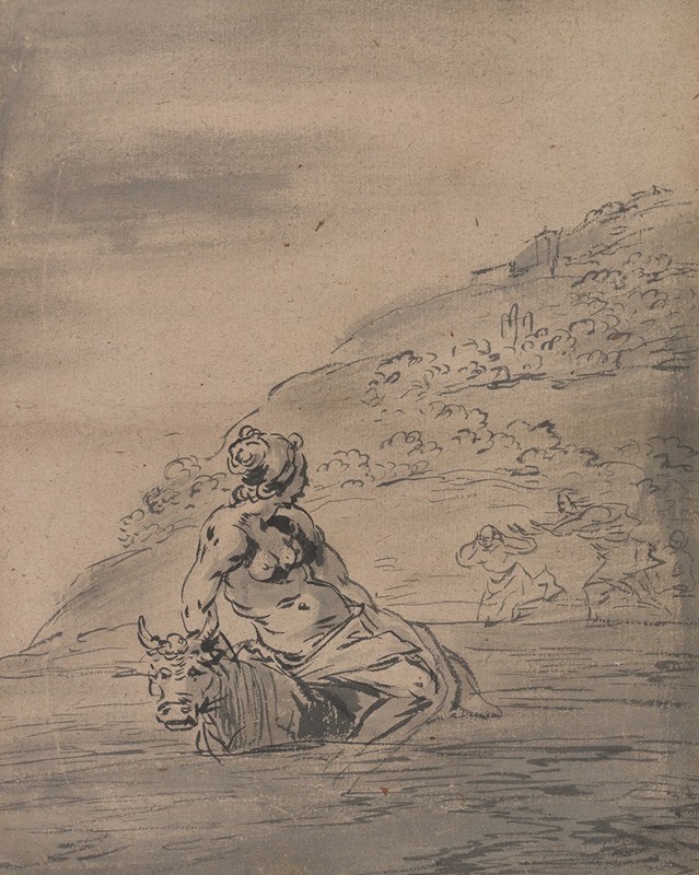 The Rape of Europa — Leonaert Bramer