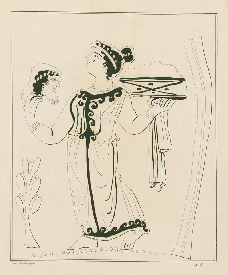 Melpomene, muse of tragedy — A. Rey