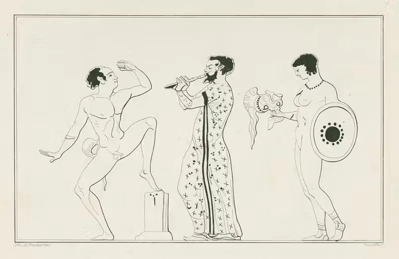 Марсий, играющий на флейте by Алексис Луи Пьер Усселен, 1844-1861 — digital art print download