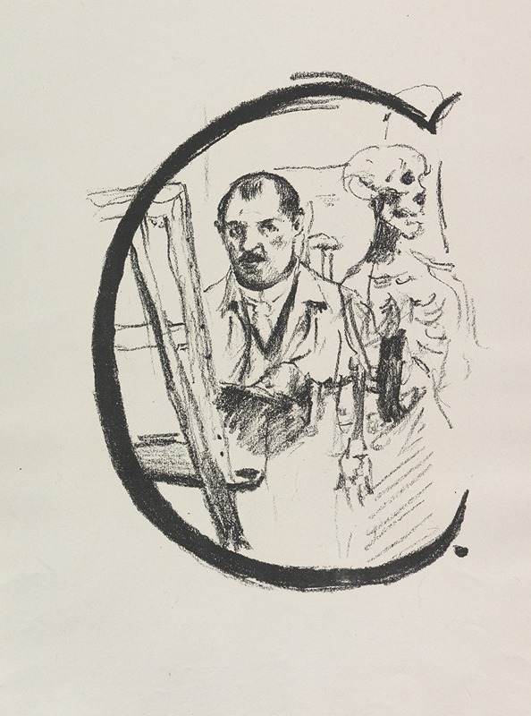 Das ABC by Ловис Коринт, 1917 — digital art print download