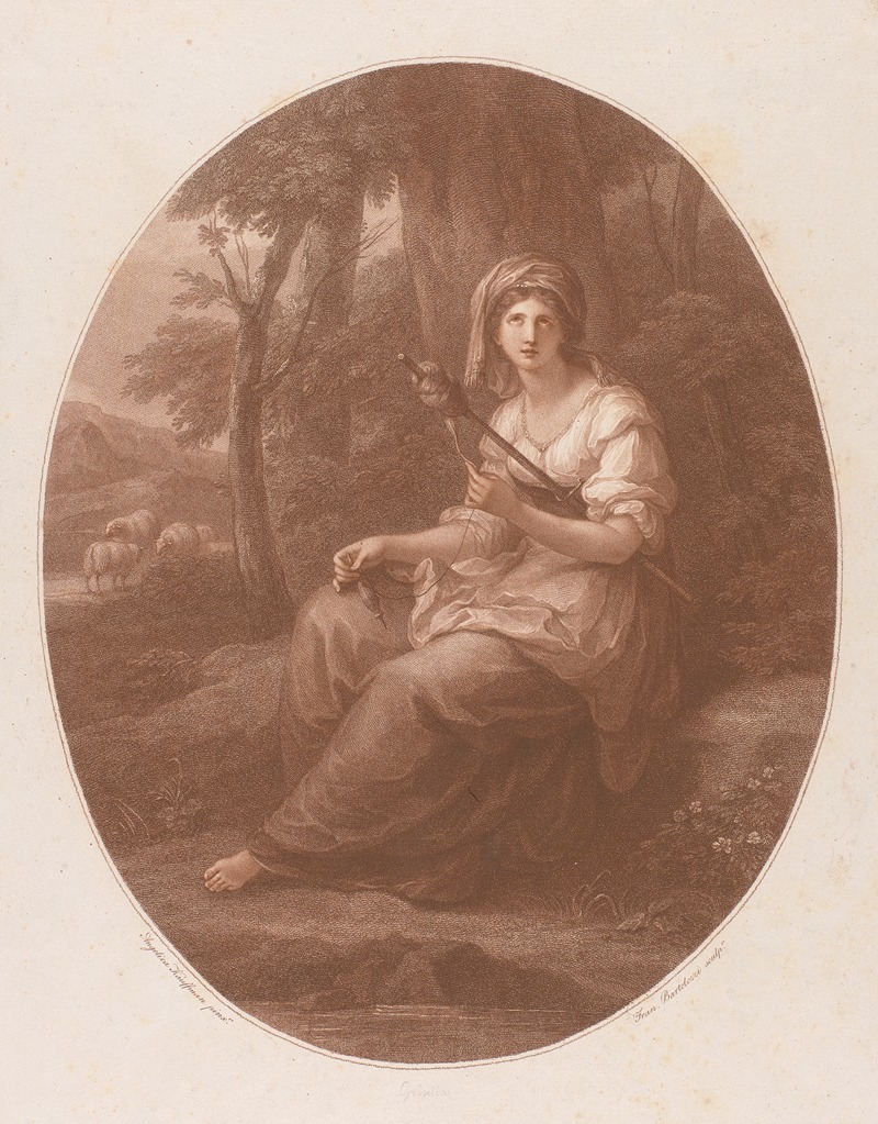 Griselda by Angelica Kauffmann, 1784 — digital art print download