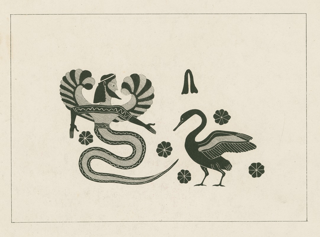 A winged Cadmus by Anonymous, 1844-1861 — digital art print download