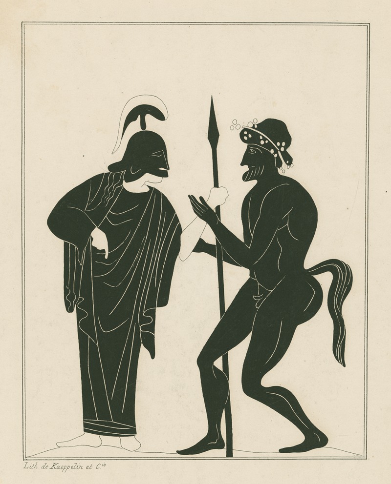 Minerva disputes with Marsyas — Aubin Louis Millin