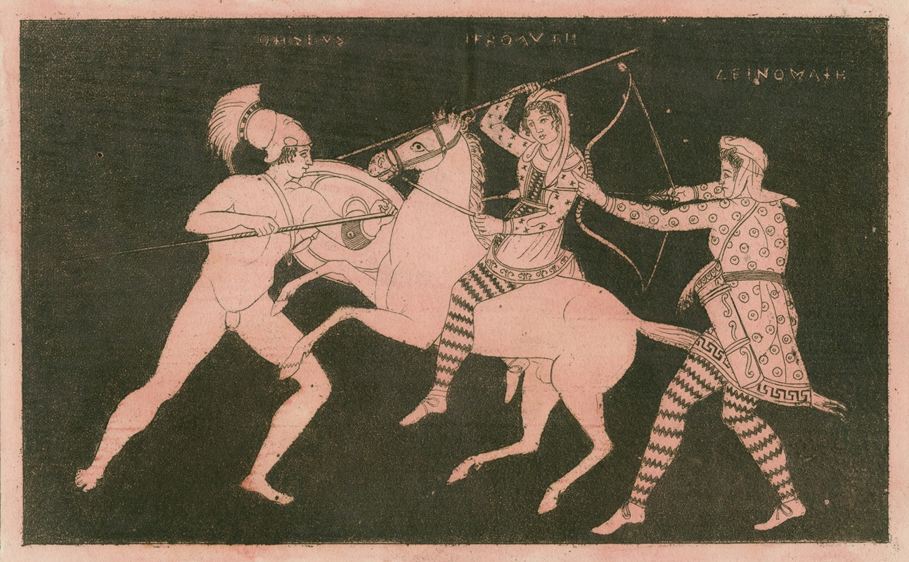 Combattimento di Teseo con Ippolita — B. Andrei