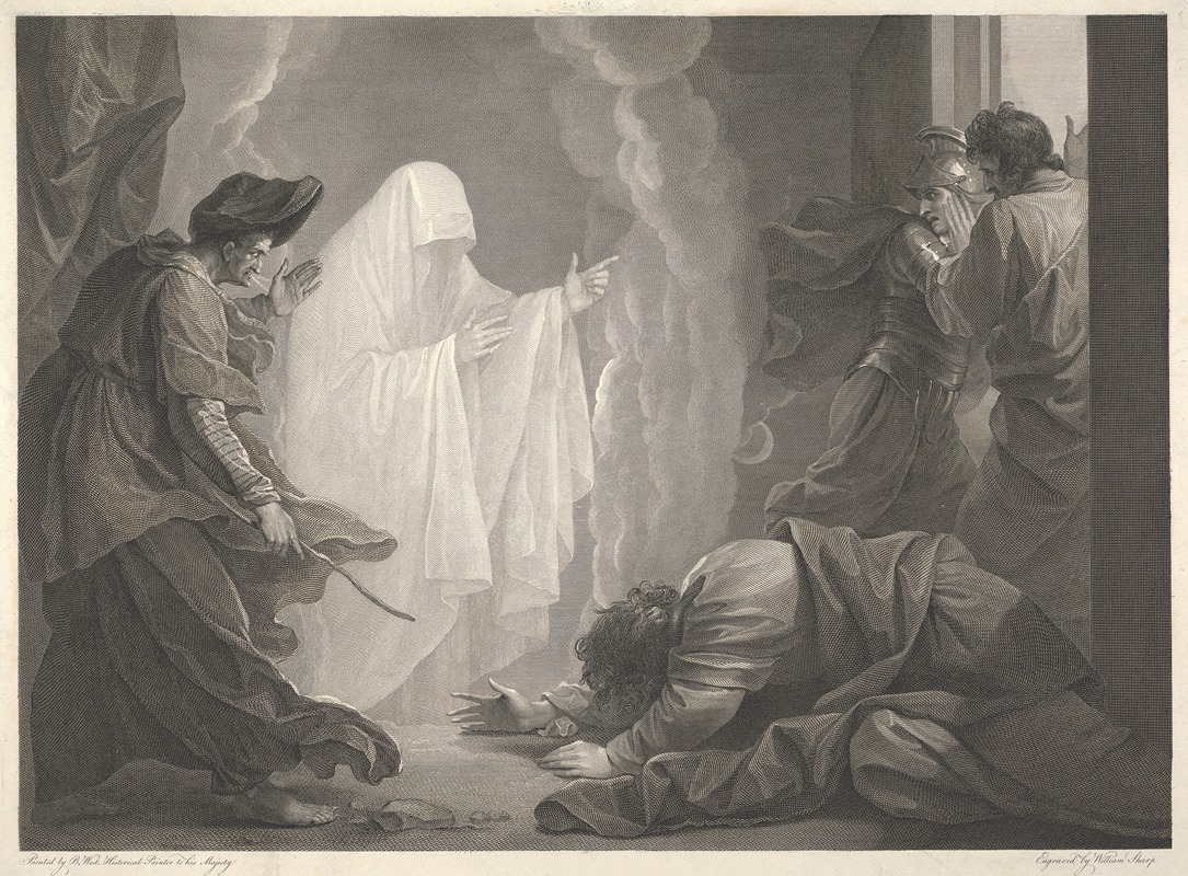 The Witch of En-Dor — Benjamin West