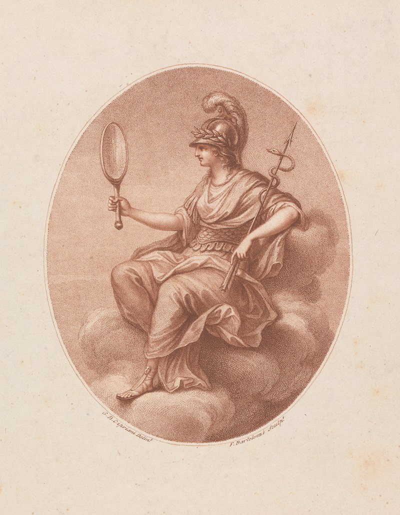 Prudentia by Джованни Баттиста Чиприани, 1783 — digital art print download
