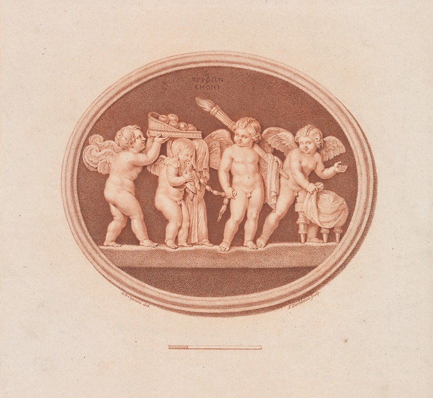 Pulto Carrying Apples, Bride Leading Eros — Giovanni Battista Cipriani