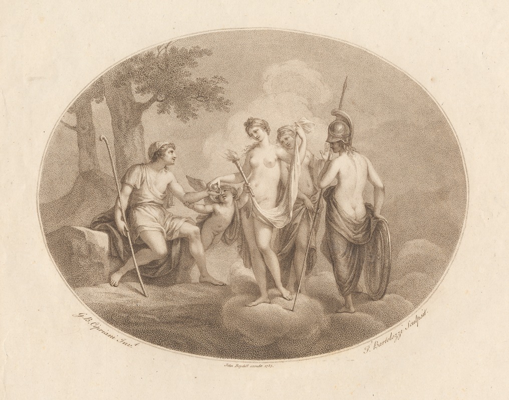 The Judgement of Paris — Giovanni Battista Cipriani