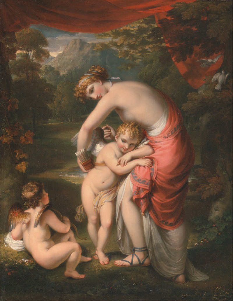 Venus and Cupid by Генри Ховард, 1809 — digital art print download