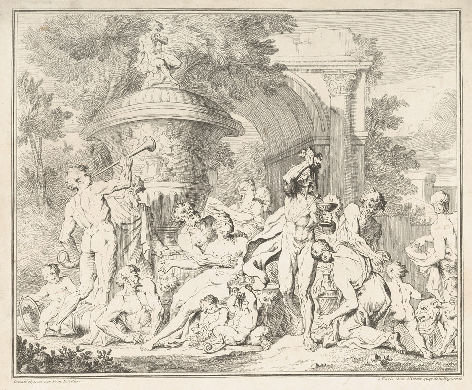 Bacchanal by François Roëttiers — digital art print download