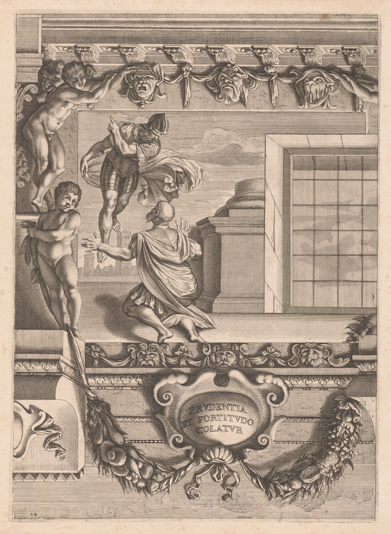 Appearance of Romulus to Proclus by Жан Буланже, 1659 — digital art print download